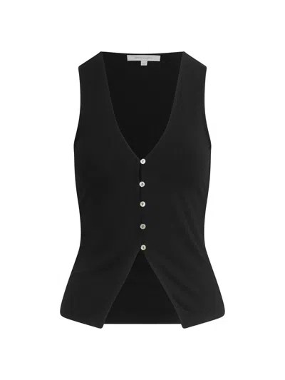 Favorite Daughter Women's The Good Luck Vest Top In Black