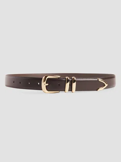Favorite Daughter Women's The Jordan Leather Belt In Brown