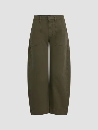 Favorite Daughter Women's The Major Barrel-leg Pants In Army