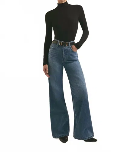 Favorite Daughter Women's The Masha Shortie Jean In Blue