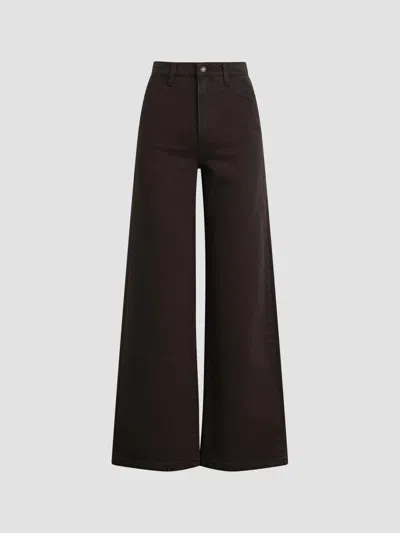 Favorite Daughter Women's The Mischa Wide-leg Ankle Jeans In Esspreso