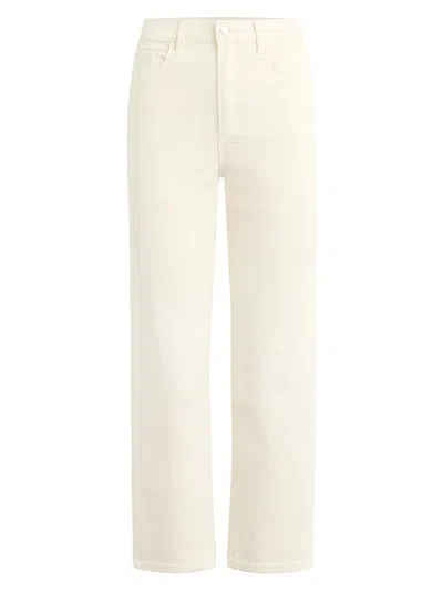 Favorite Daughter Women's The Valentina Super High-rise Straight Jeans In Neutral