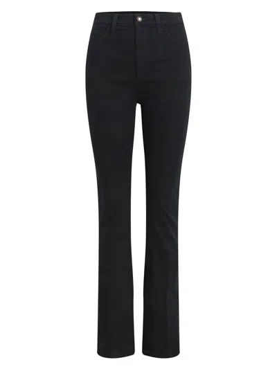 Favorite Daughter Women's Valentina High-rise Boot-cut Jeans In Black