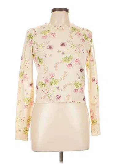 Pre-owned Favorite Daughter Wool Cardigan Sweater In White