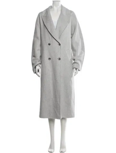 Pre-owned Favorite Daughter Wool Coat In Gray