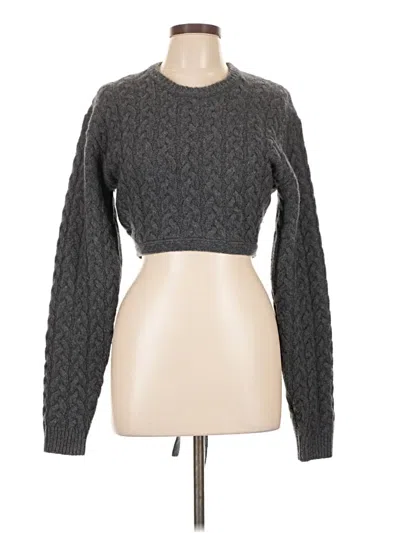 Pre-owned Favorite Daughter Wool Pullover Sweater In Gray