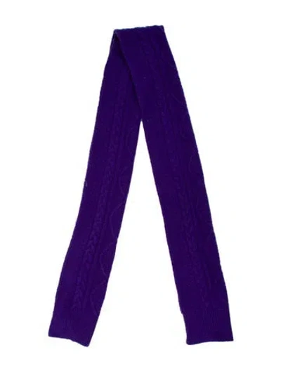 Pre-owned Favorite Daughter Wool Scarf In Blue