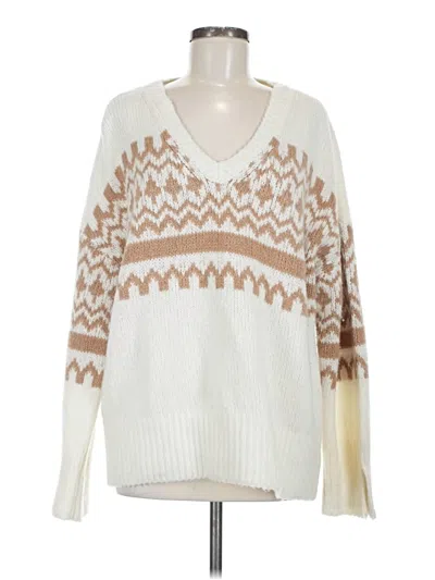 Pre-owned Favorite Daughter Wool Sweater In White