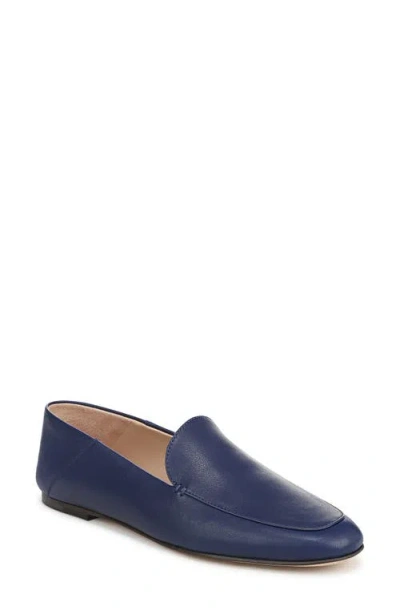 Favorite Daughter Yelena Almond Toe Loafer In Blue