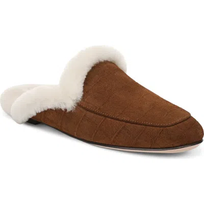 Favorite Daughter Yvette Wool Mule In Saddle/cream