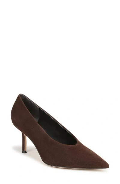 Favorite Daughter Zoe Pointed Toe Pump In Brown