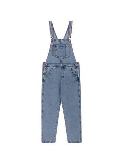 Favorite People Adjustable-strap Denim Overalls In Blue