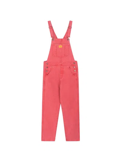 Favorite People Cherry Tomato Adjustable-straps Jumpsuit In Pink