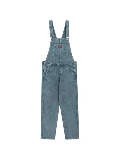 Favorite People Classmate Cotton Overalls In Blue