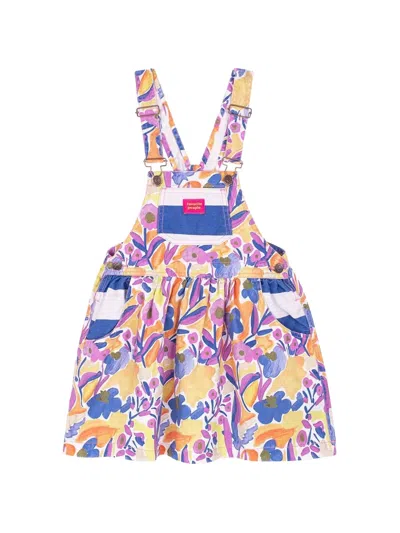 Favorite People Kids' Firenze Floral Dress In Purple