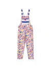 Favorite People Firenze Pattern Overalls In Multi