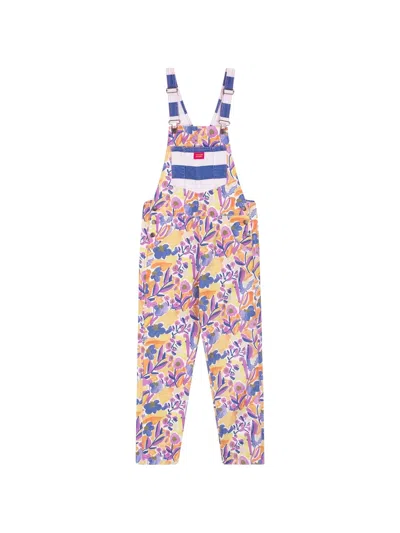 Favorite People Firenze Pattern Overalls In Multi