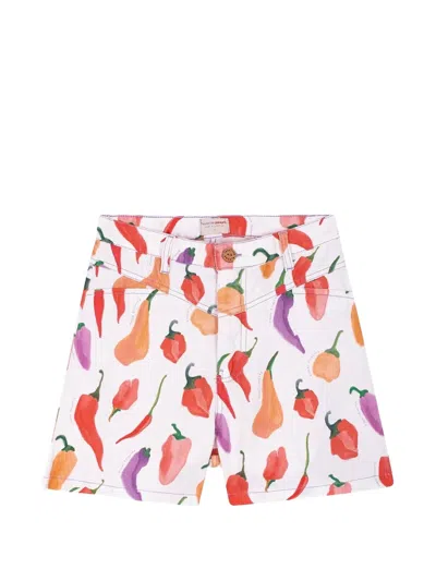 Favorite People Peperone Shorts In White