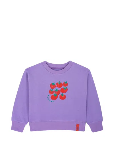Favorite People Kids' Pomodoro Sweatshirt In Purple