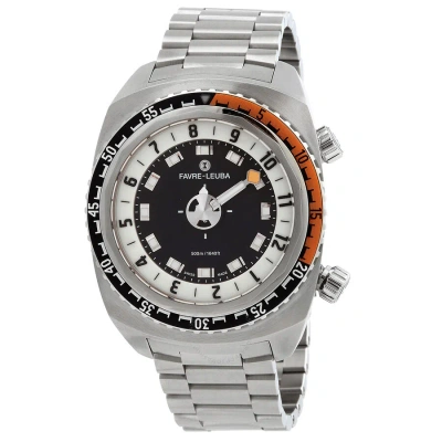 Favre Leuba Raider Harpoon Automatic Black Dial Men's Watch 00.10101.08.13.20 In Metallic