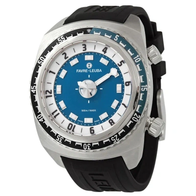 Favre Leuba Raider Harpoon Automatic Blue Dial Men's Watch 00.10101.08.52.31 In Metallic