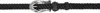 Fax Copy Express Black Twisted Hardware Belt In Black