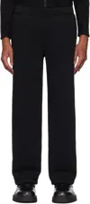 Fax Copy Express Black Ultra Soft Casual Sweatpants In Black