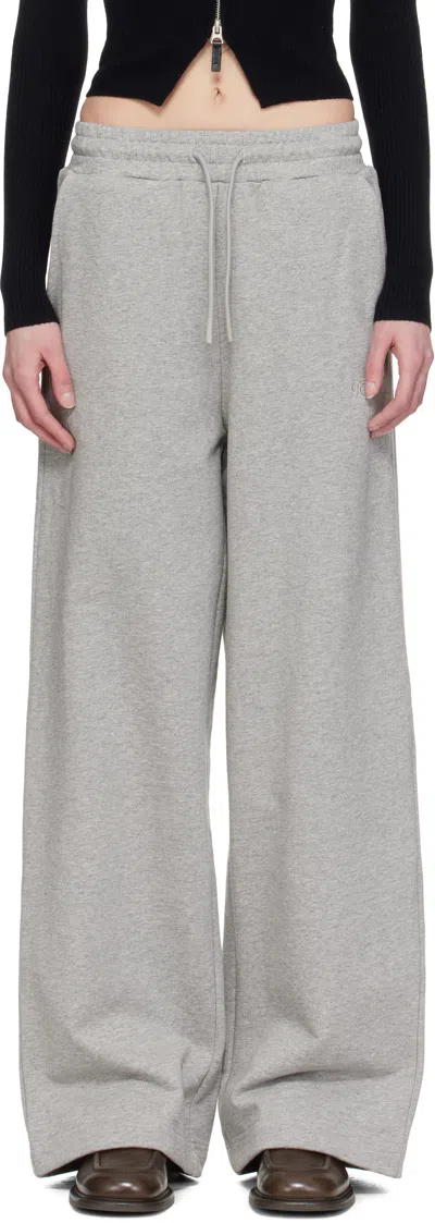 Fax Copy Express Gray Casual Sweatpants In Grey