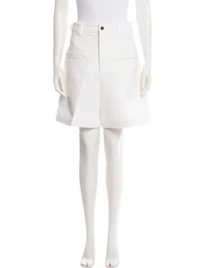 Pre-owned Fax Copy Express Knee-length Shorts In Neutral