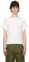 Fax Copy Express White 'the Easy' T-shirt In White