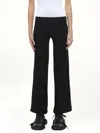 Fax Copy Express Women's Afternoon Stretch Series - Folded High Waisted Pants In Black