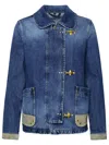 Fay Mini 3-hook Denim Jacket