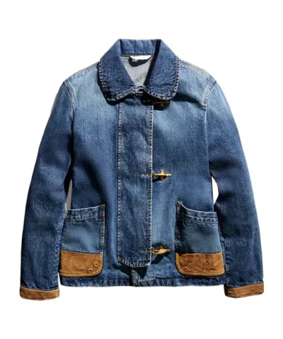 Fay 3 Ganci Denim Jacket In Blue
