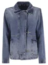 Fay Denim Jacket In Medium Denim