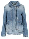 Fay 3 Ganci Jackets Light Blue In Cielo