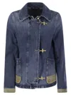 Fay Mini 3-hook Denim Jacket