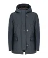 Fay 3 Hook-padded Jacket In Black