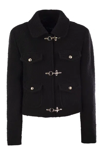 FAY FAY 3-HOOK WOOL JACKET