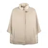 Fay 3-in-1 Double-face Wool And Cashmere Cape In Neutral