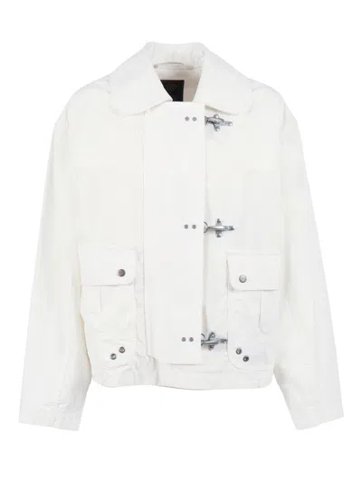 Fay 3ganci Bomber Sfod+t.capo In White