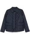 Fay Quilted Jacket 3 Hooks In Blue