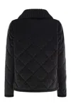 Fay Padded 3 Ganci In Black