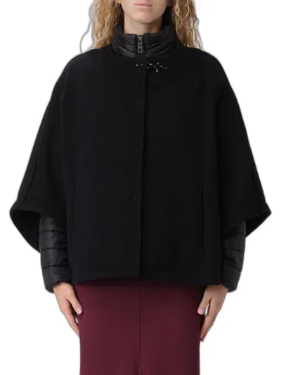 FAY FAY 3-IN-1 DOUBLE-SIDED WOOL AND CASHMERE CAPE