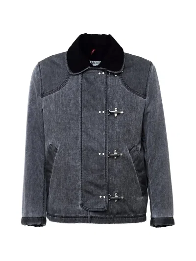 Fay 4 Ganci Archive 3-in-1 Jacket In Gray