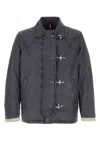 Fay Chic Four-button Mini Jacket In Blue
