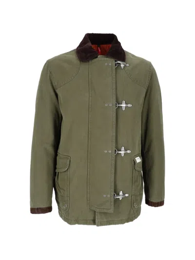 Fay 4 Ganci Archive Jacket In Green
