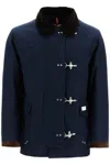 Fay 4 Hooks Archive Padded Jacket In Blue