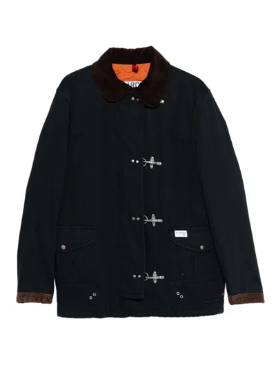 Fay 4 Hooks Jacket In Black