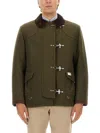 Fay "4 Hooks" Jacket In Green