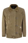 Fay 4 Velvet Hooks - Archive In Beige
